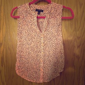 Banana Republic l Sleeveless button-down blouse